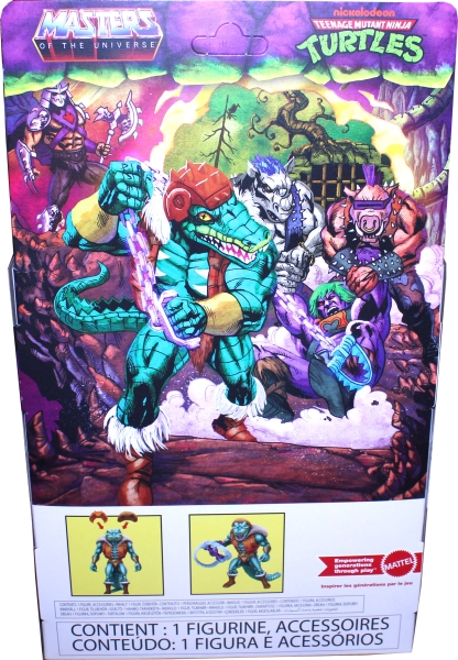 MOTU x TMNT: Turtles of Grayskull Actionfigur Leatherhead 14 cm von Mattel
